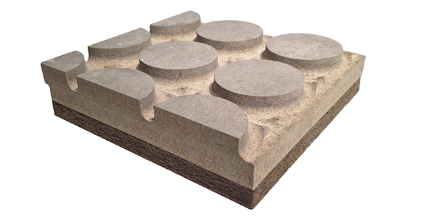 Sistema radiante in cementolegno e fibra di legno BetonRadiant Fiber